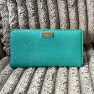 Turquoise Kate Spade Wallet